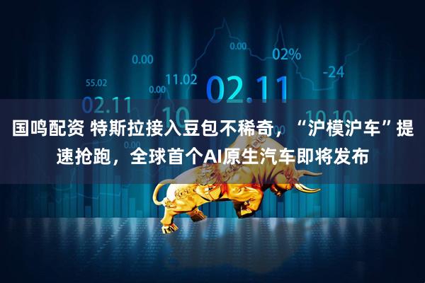 国鸣配资 特斯拉接入豆包不稀奇，“沪模沪车”提速抢跑，全球首个AI原生汽车即将发布